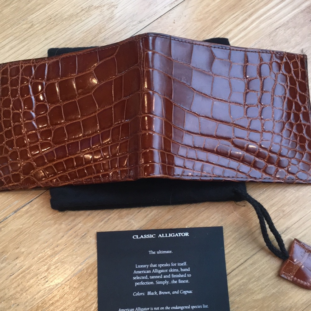 Alligator Wallet - Picture 3 of 3